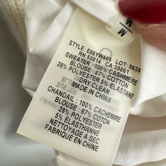 Elle Tahari |  DRESS SWEATER RALEIGH SIZE Medium - Picture 4 of 16